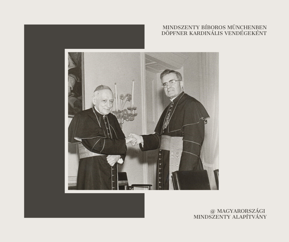 Mindszenty bíboros és Döpfner kardinális